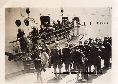 Fred Sipson arriving in Malta